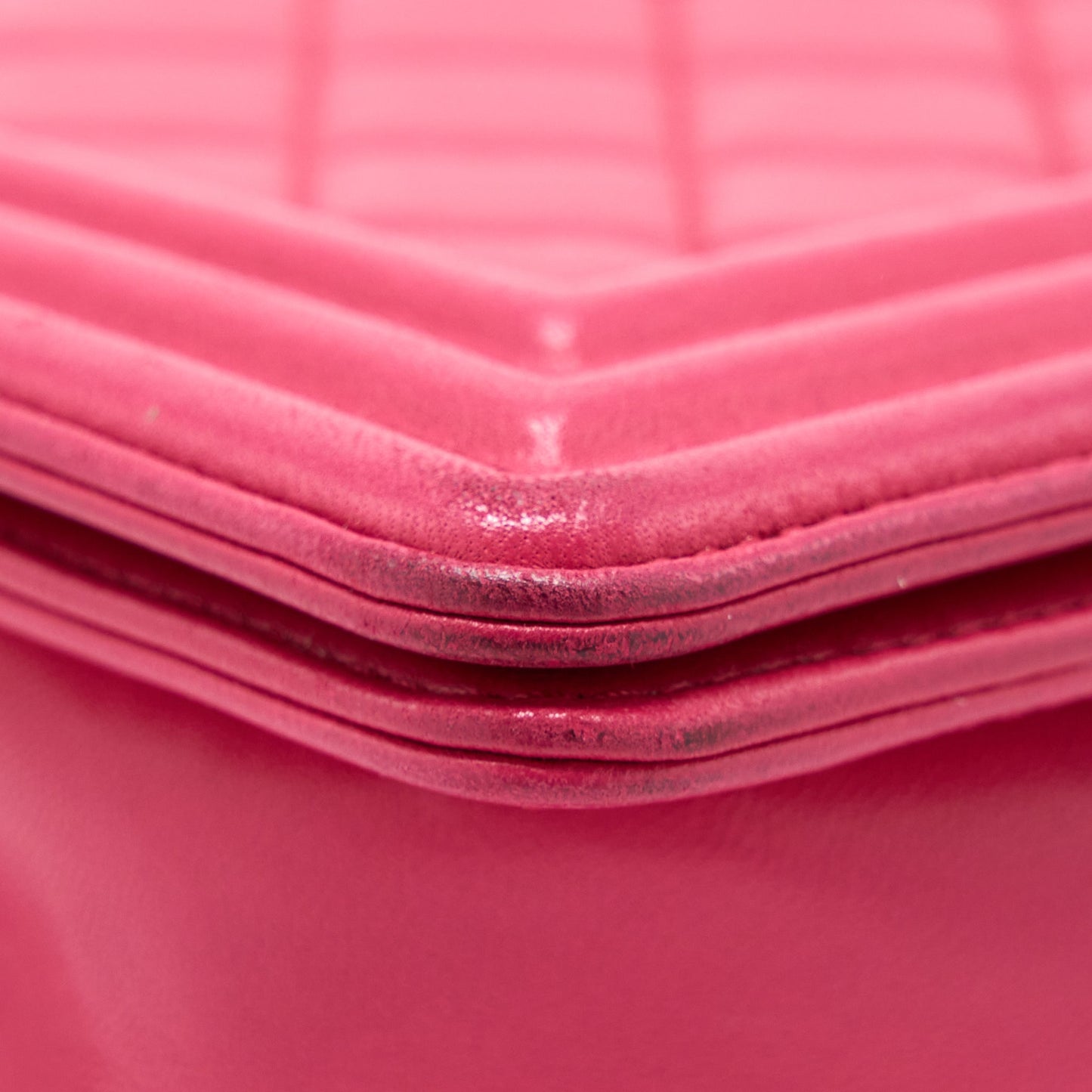 Chanel Medium Boy Bag Lambskin Pink