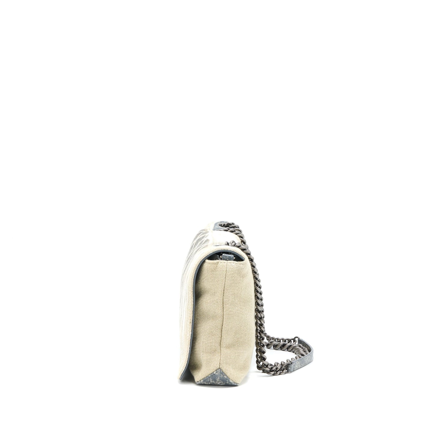 Chanel Graffiti Bag Fabric Multicolour Ruthenium