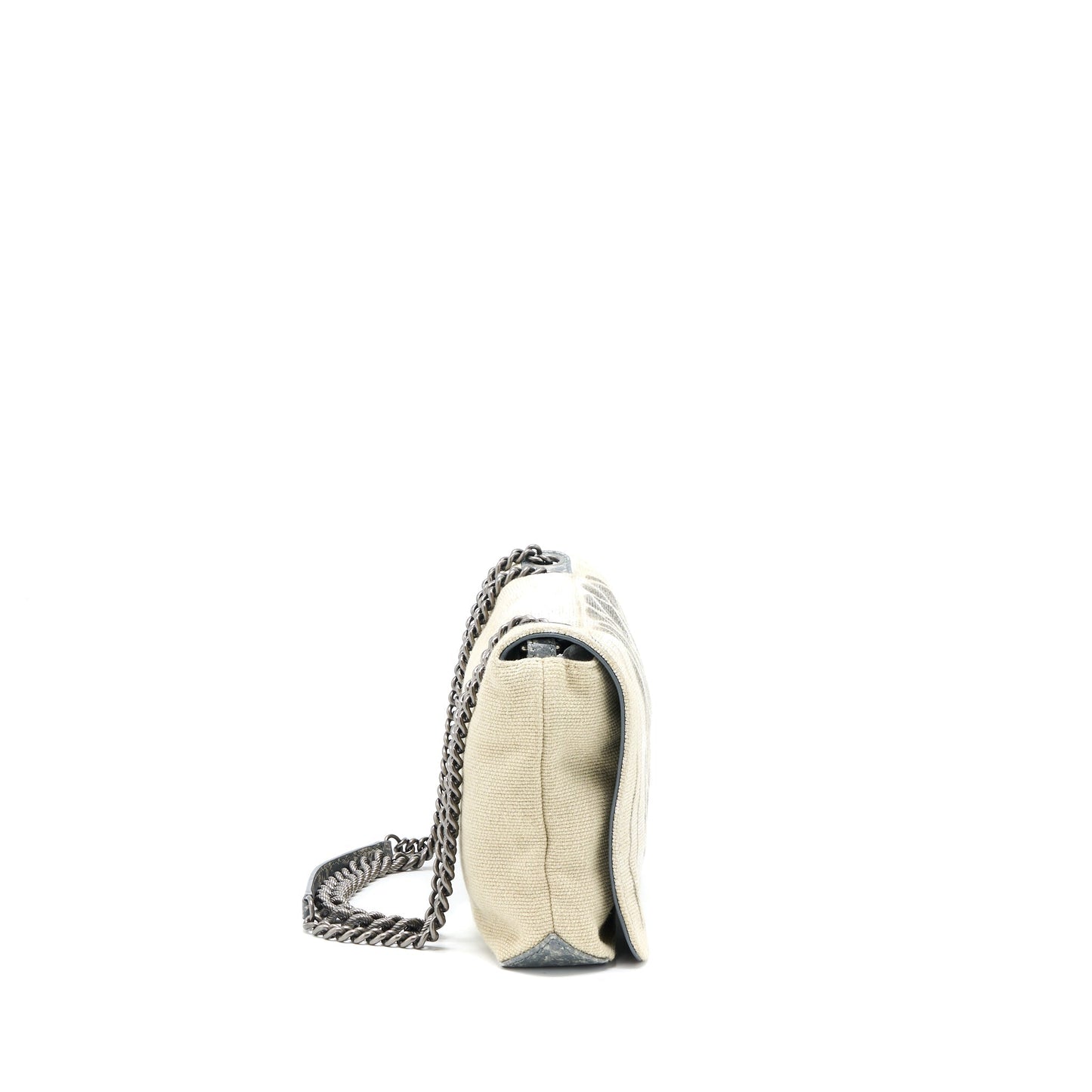 Chanel Graffiti Bag Fabric Multicolour Ruthenium