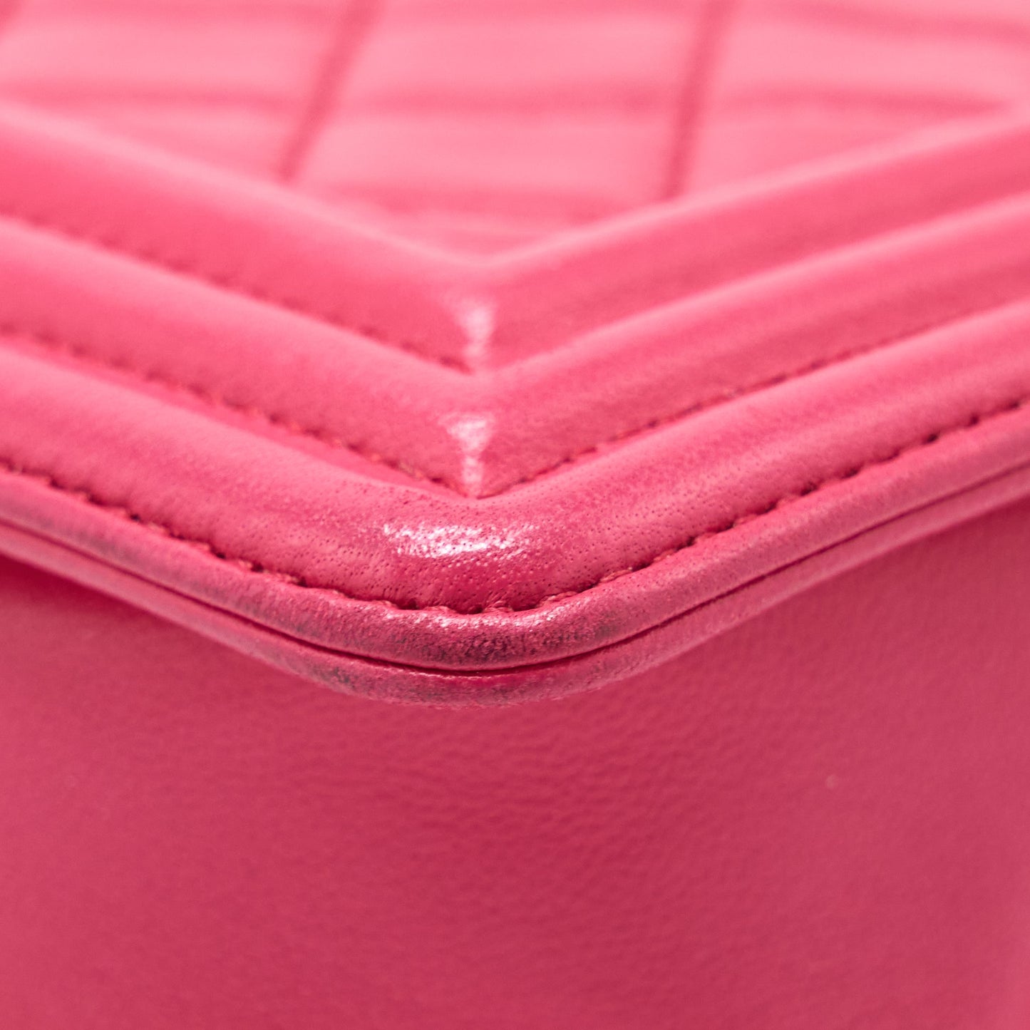 Chanel Medium Boy Bag Lambskin Pink
