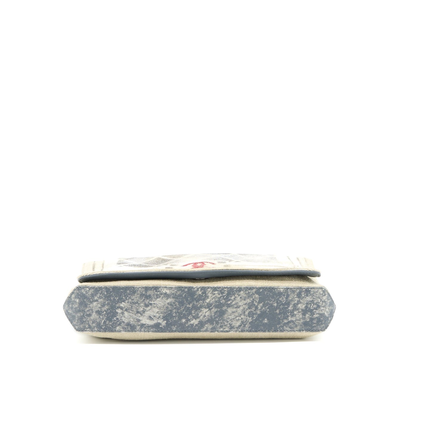 Chanel Graffiti Bag Fabric Multicolour Ruthenium
