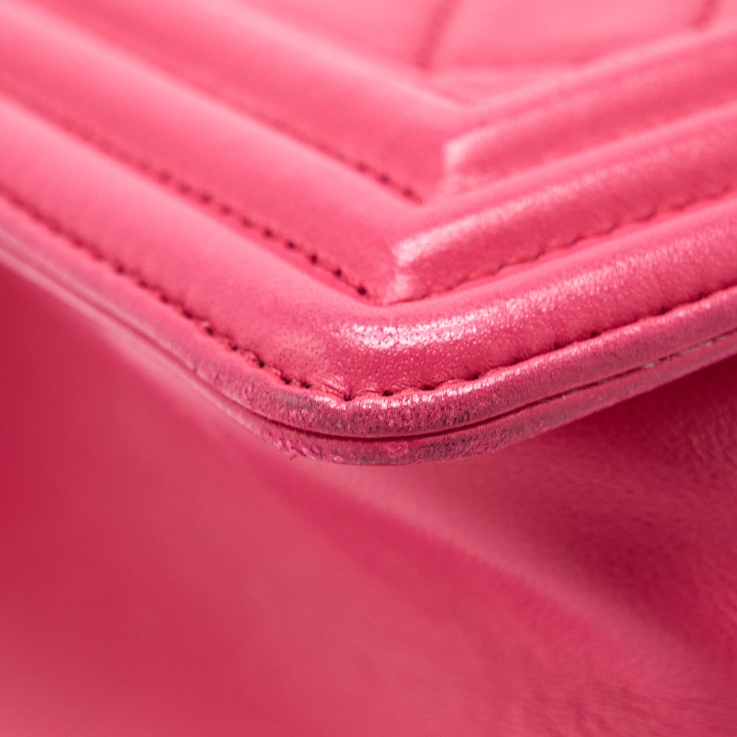 Chanel Medium Boy Bag Lambskin Pink