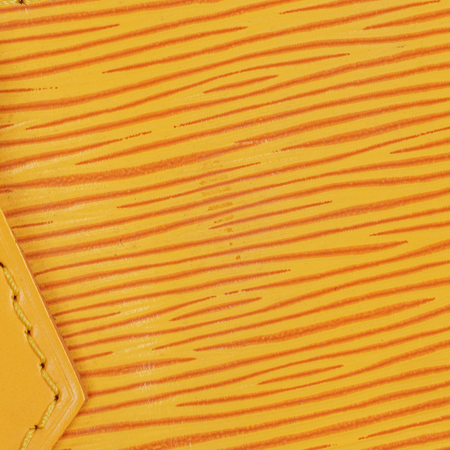 Louis Vuitton  25 Yellow EPI Leather Handbag