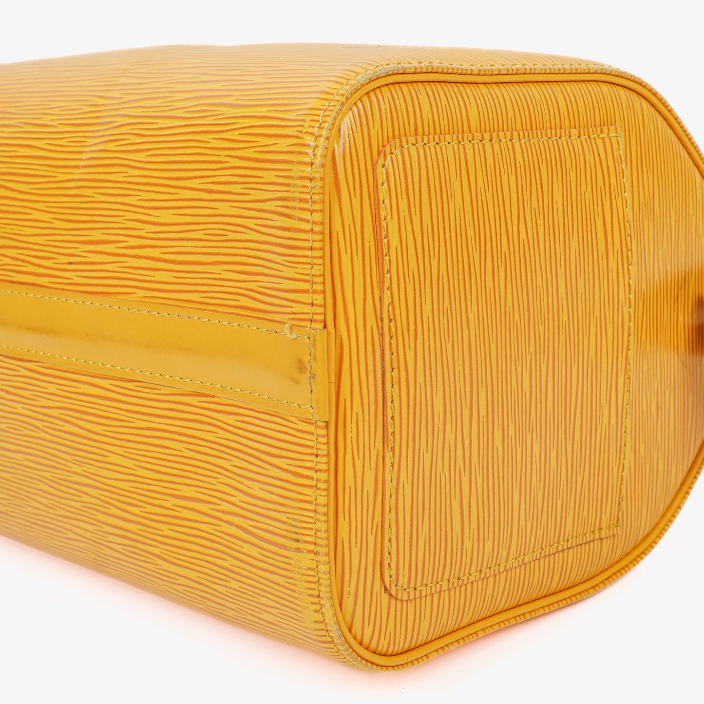 Louis Vuitton  25 Yellow EPI Leather Handbag