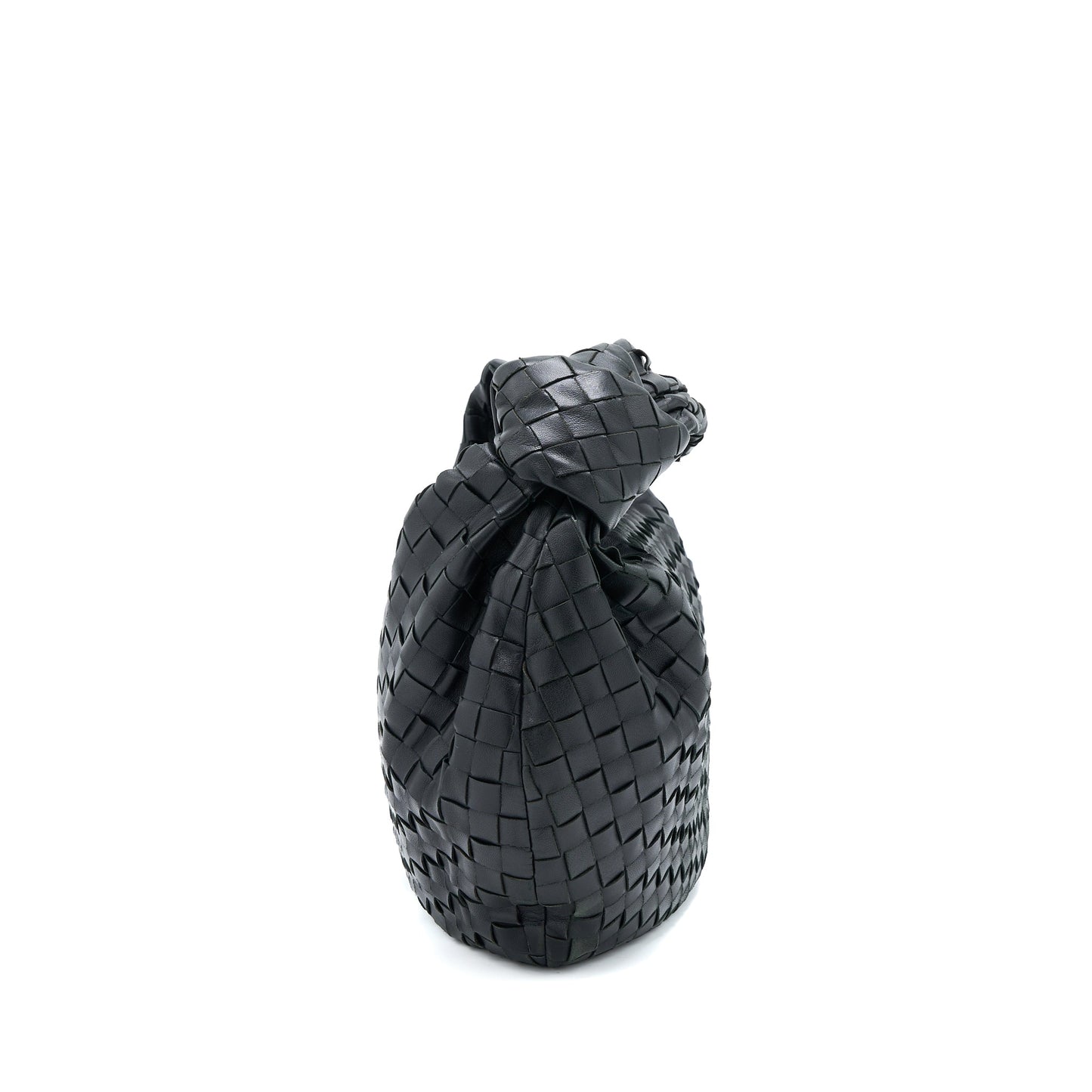 Bottega Veneta Jodie Lambskin Black