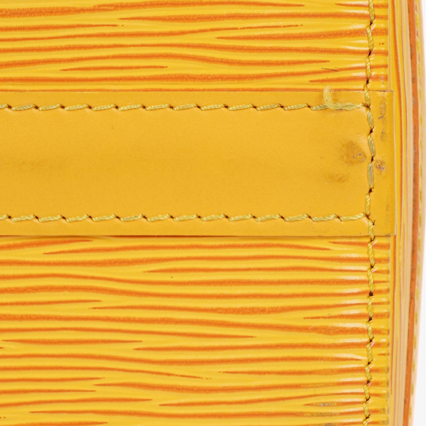 Louis Vuitton  25 Yellow EPI Leather Handbag