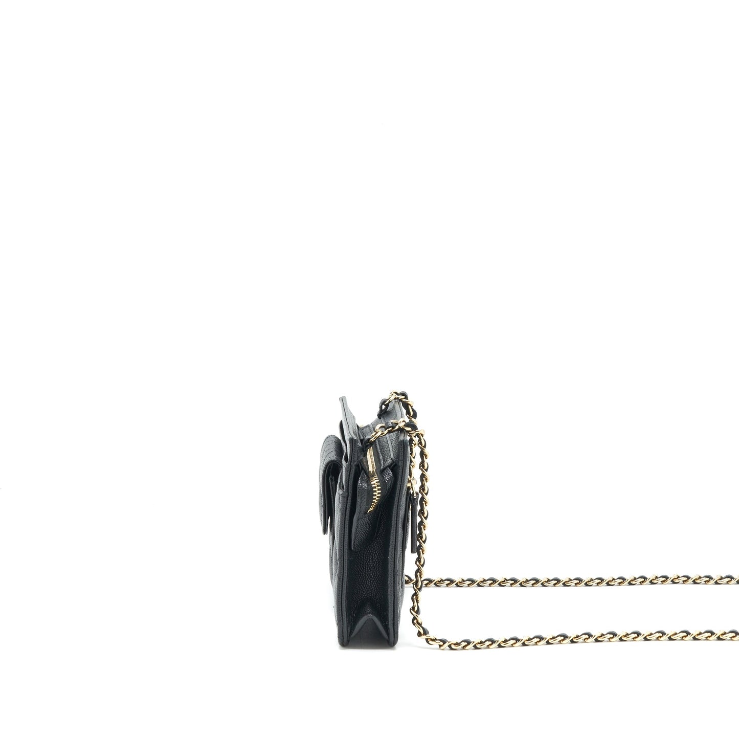 Chanel Mini Crossbody Bag Caviar Black
