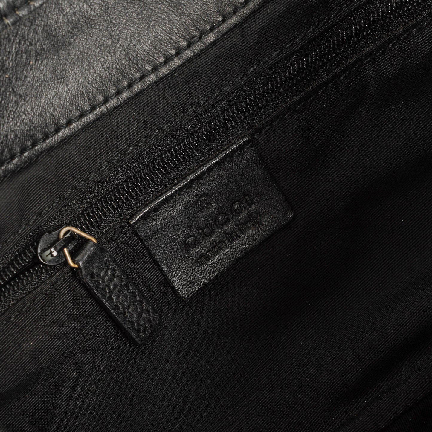 Gucci Denim Monogram Shoulder Bag
