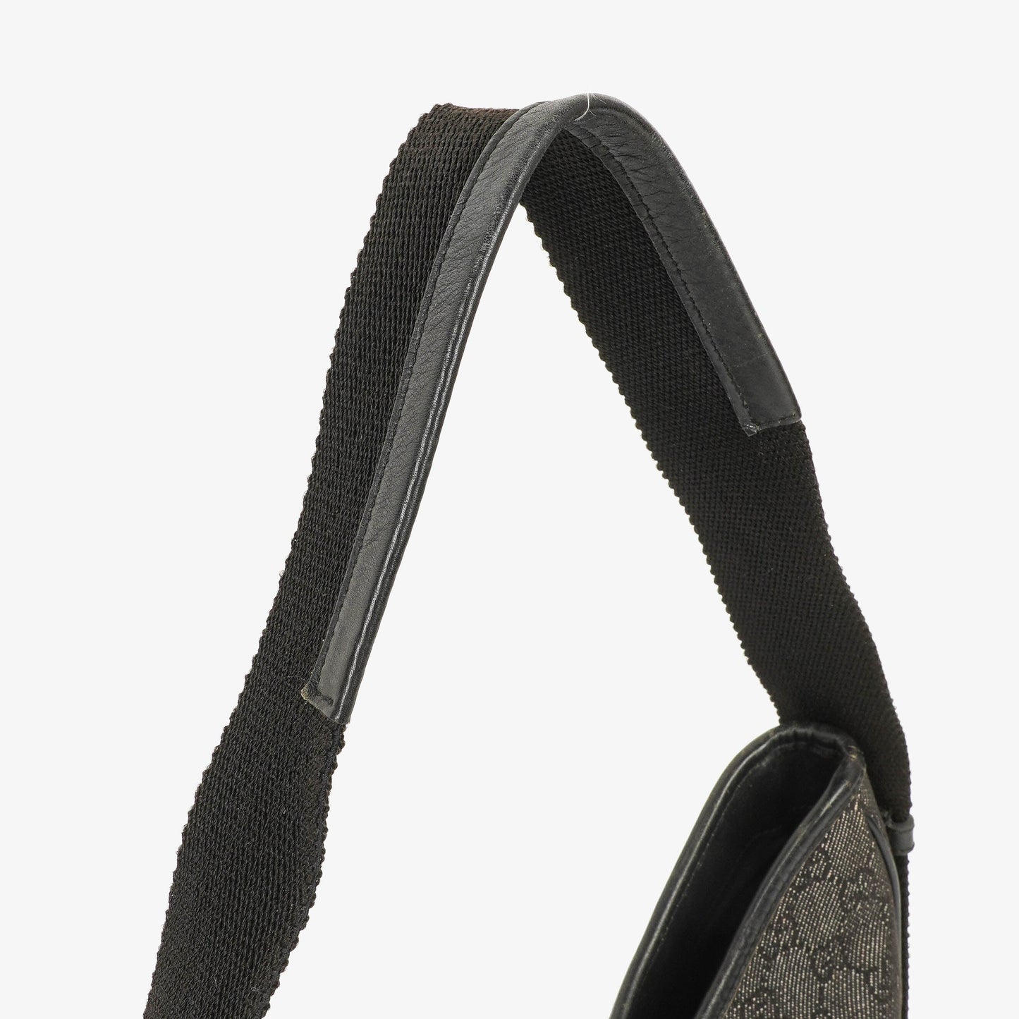 Gucci Denim Monogram Shoulder Bag