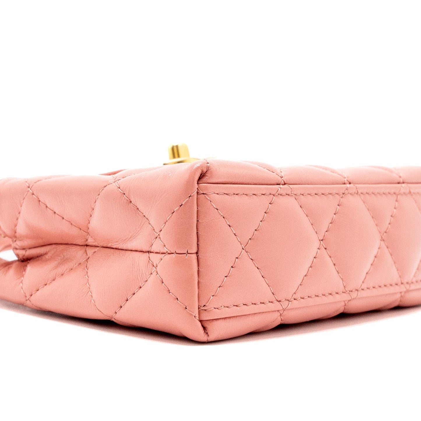 Chanel 23k Nano Shopping Tote Calfskin Pink (Microchip)