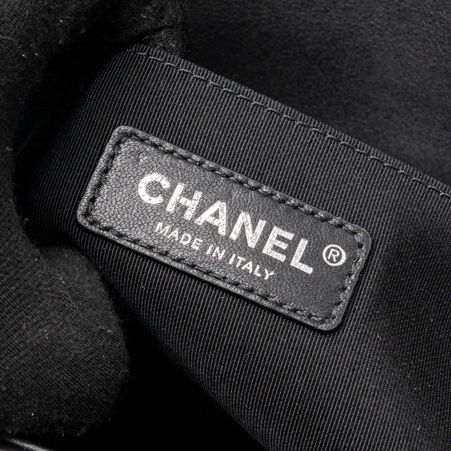 Chanel Medium Boy Bag lambskin black ruthenium hardware