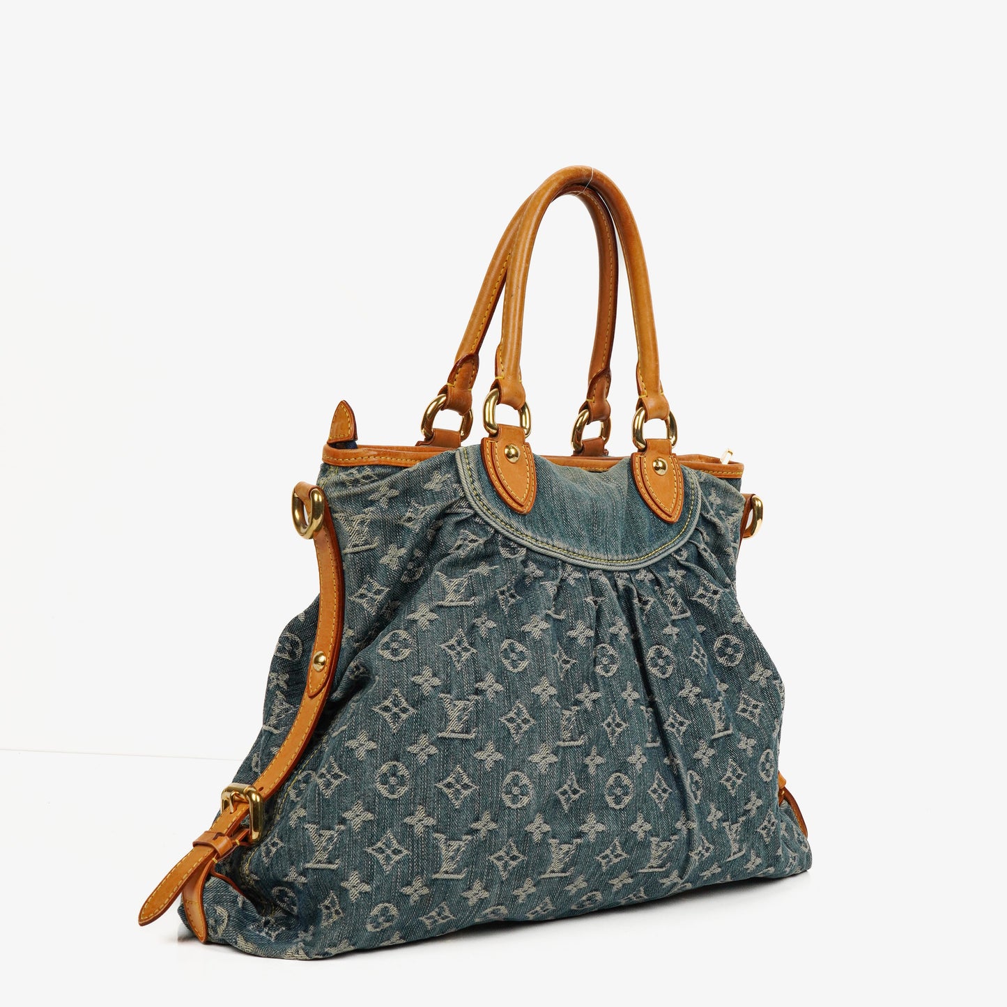 Louis Vuitton Neo Cabby GM Monogram Denim Bag