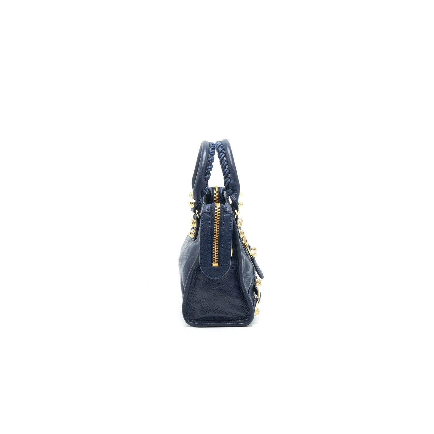 Balenciaga Mini Giant City Crossbody Purse Navy