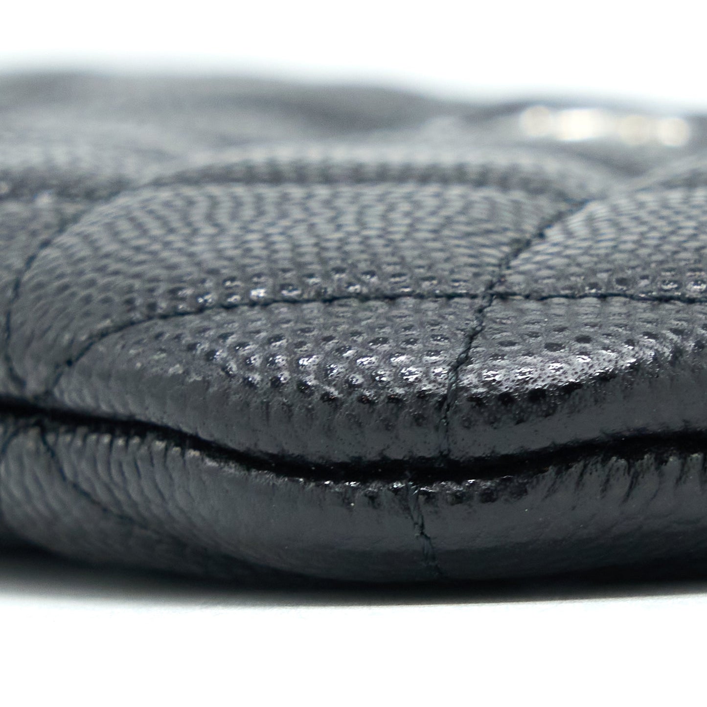 Chanel Mini Pouch Caviar Black