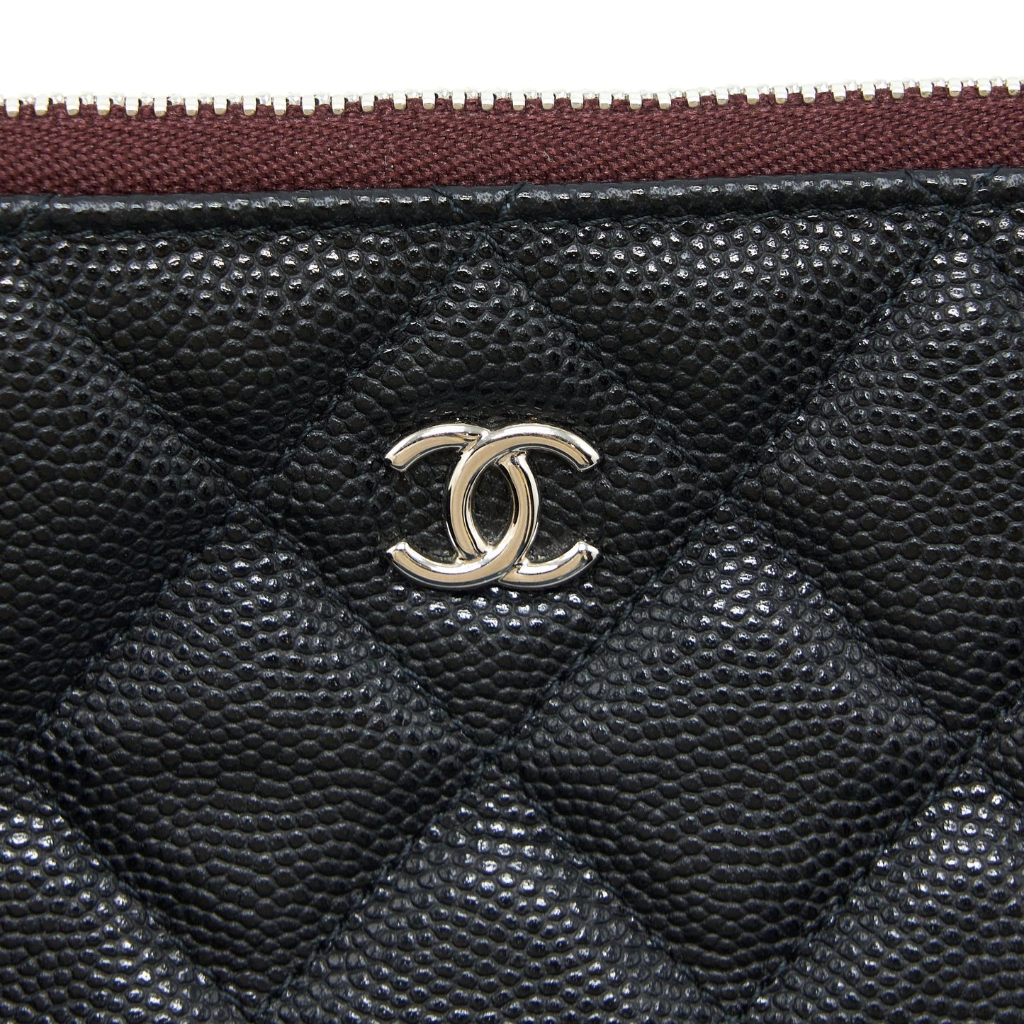 Chanel Mini Pouch Caviar Black