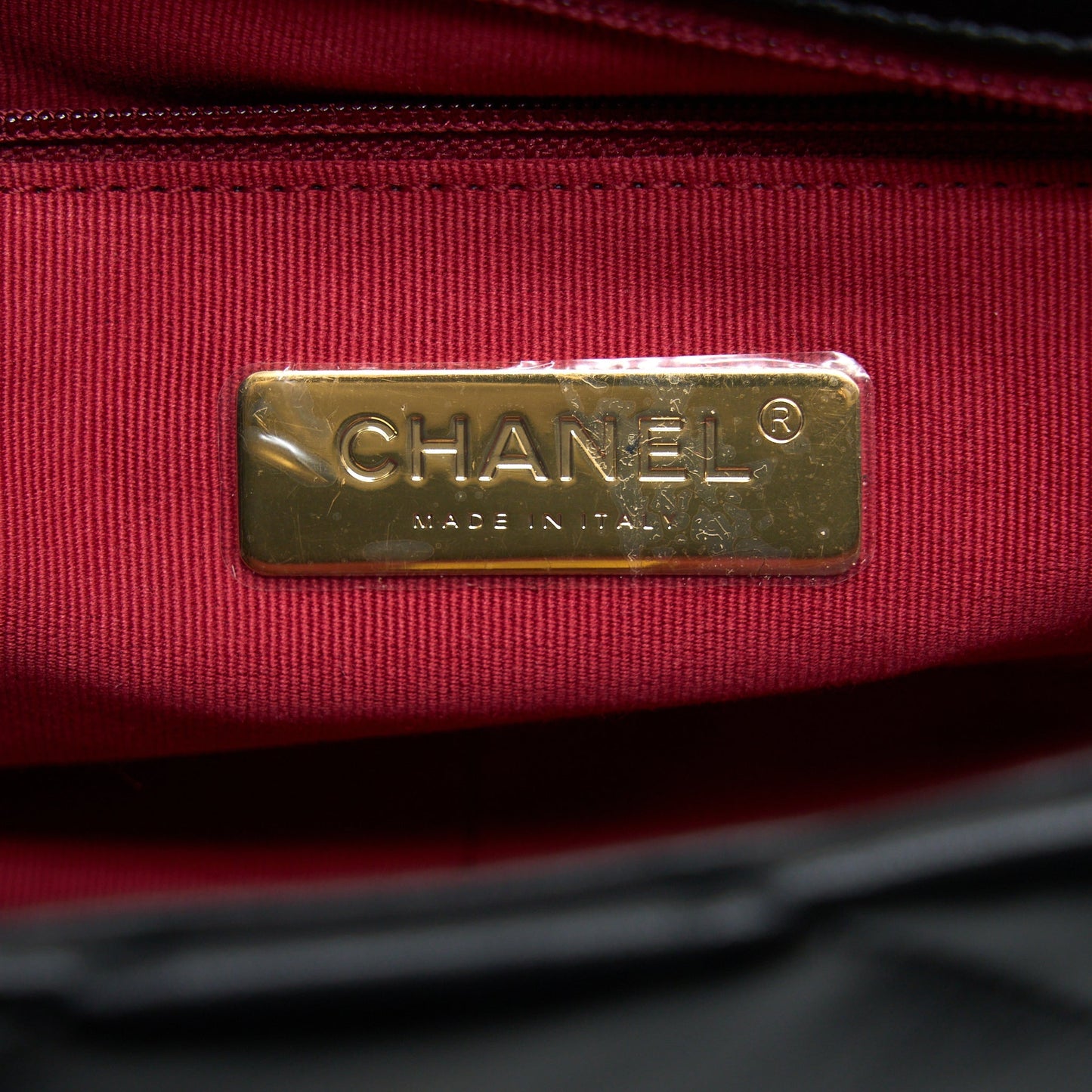 Chanel Small 19 Bag Lambskin Black With Multicolour Hardware