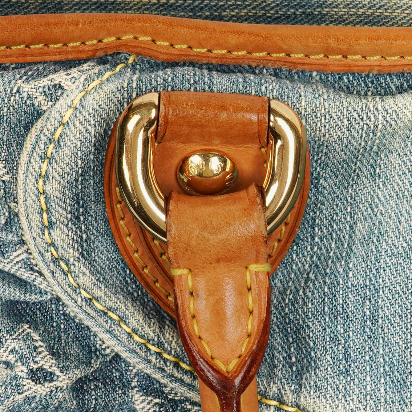 Louis Vuitton Neo Cabby GM Monogram Denim Bag