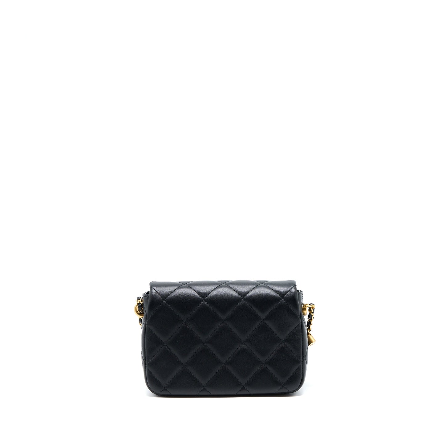 Chanel My Perfect Mini Flap Bag Black  (Microchip)
