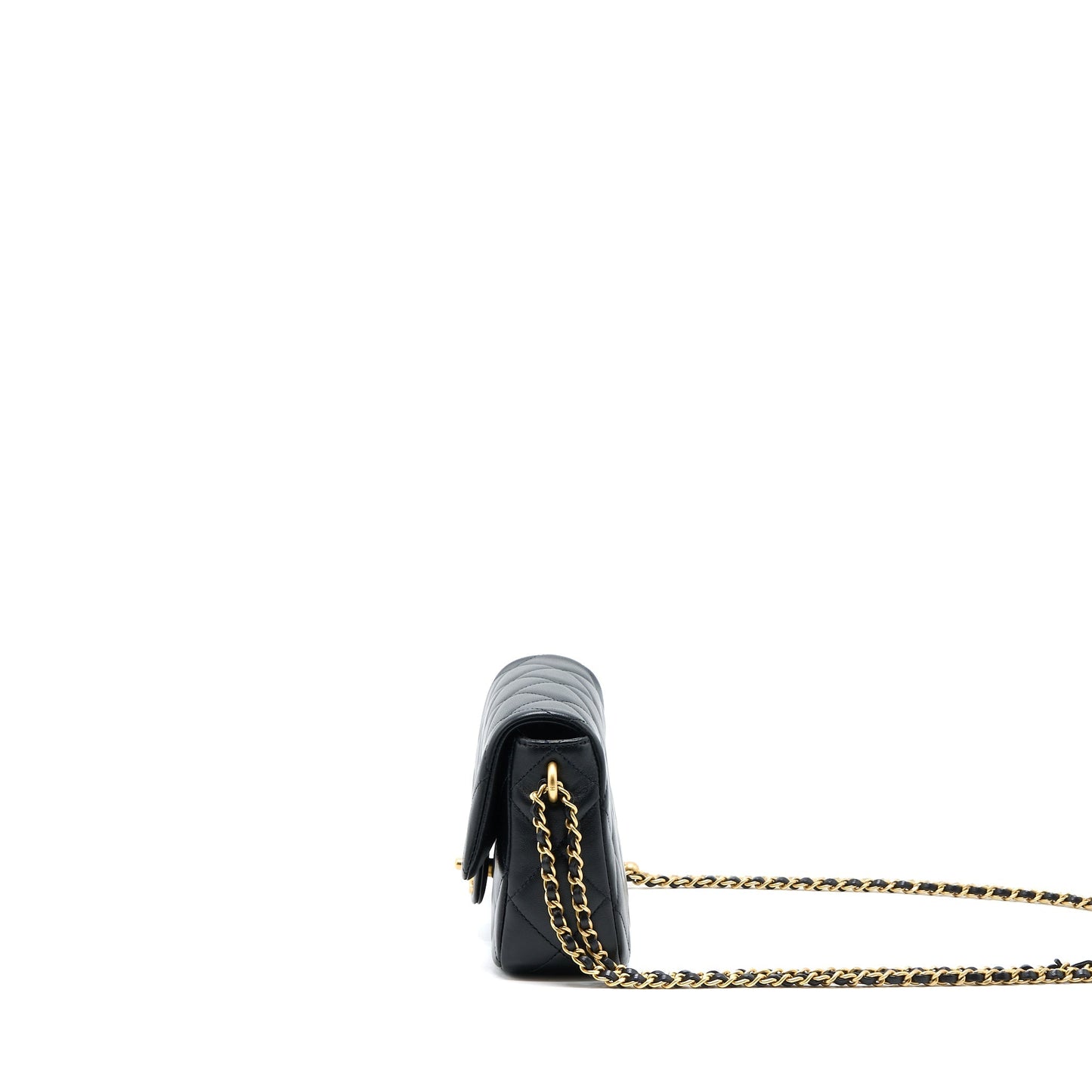 Chanel My Perfect Mini Flap Bag Black  (Microchip)