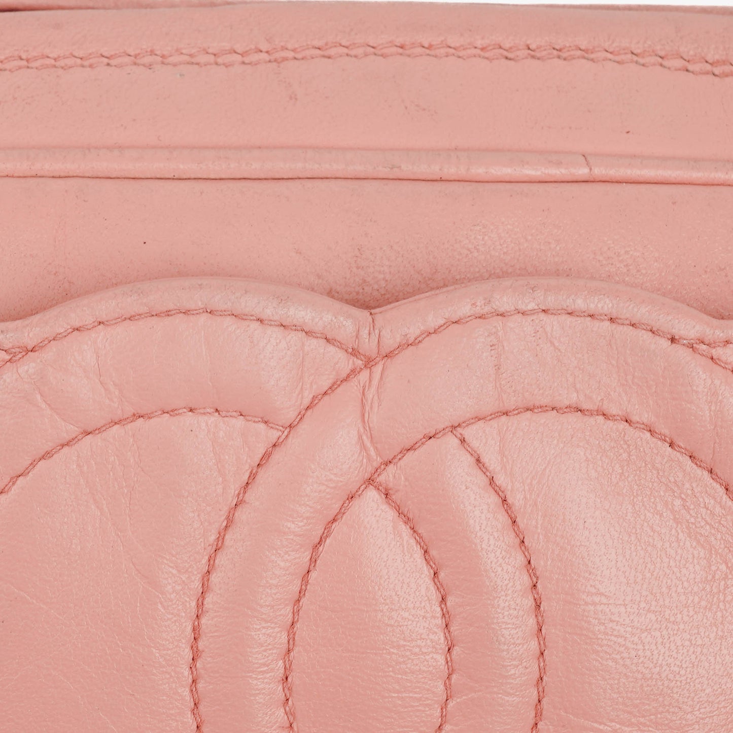 Chanel Triple CC Camera Tassel Lambskin Shoulder Bag