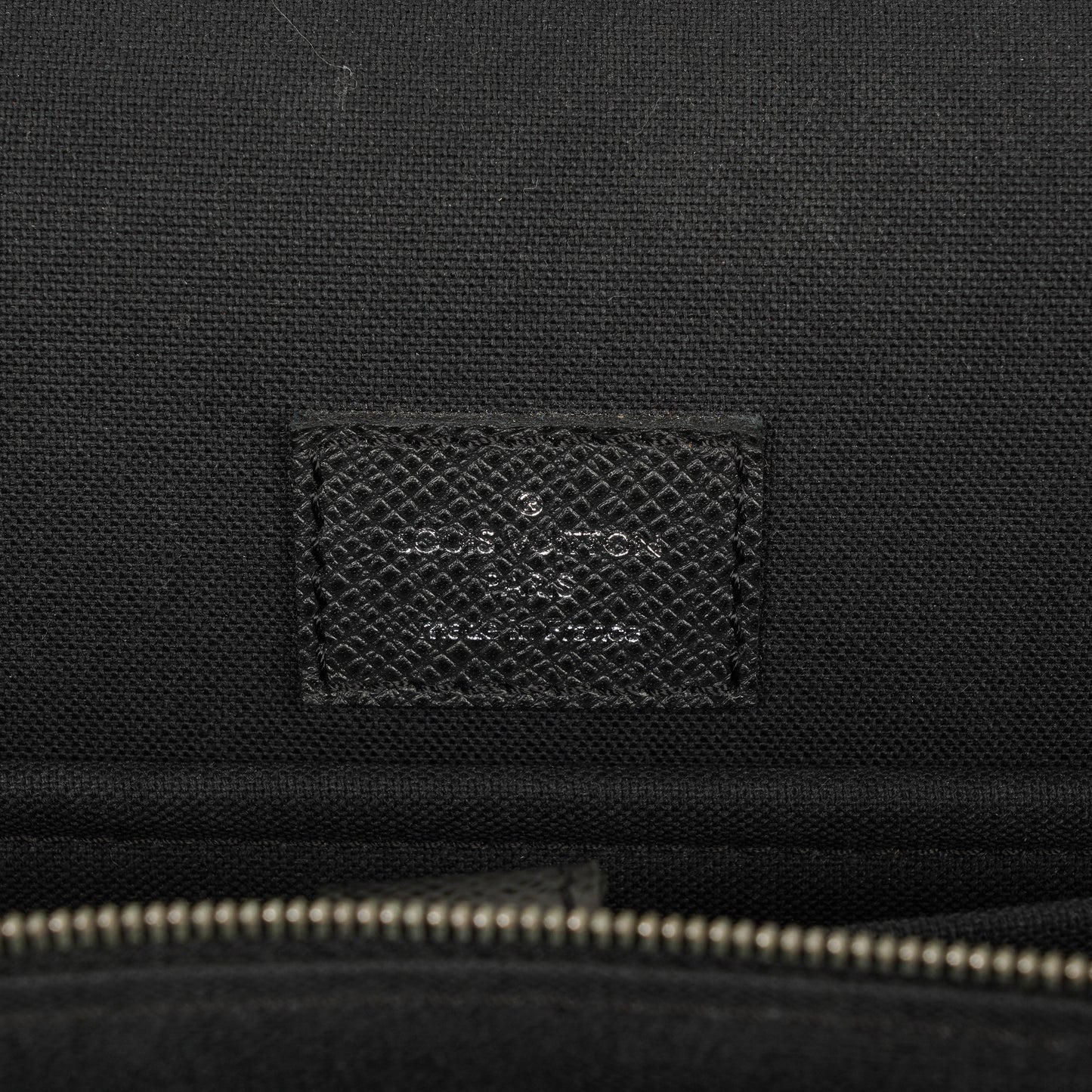 Louis Vuitton Anton Taiga Leather Briefcase Bag