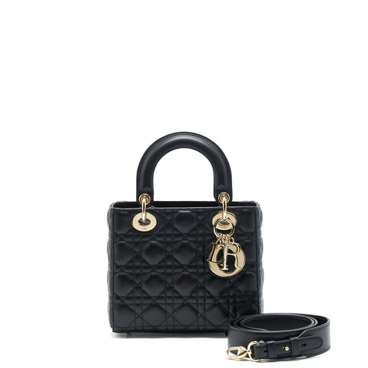 Dior Small Lady Dior Lambskin Black