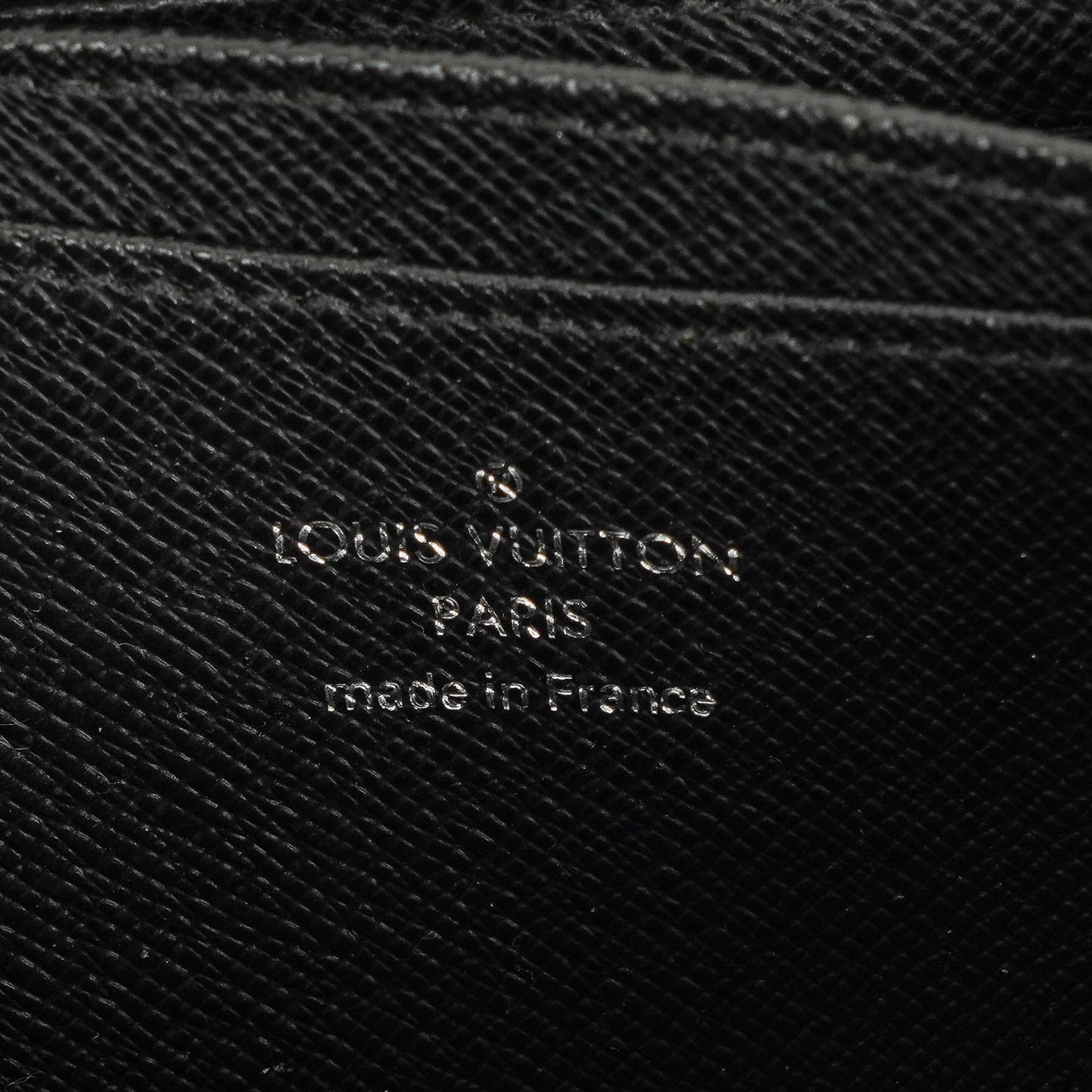 Louis Vuitton Zippy Black Epi Leather Coin Purse.