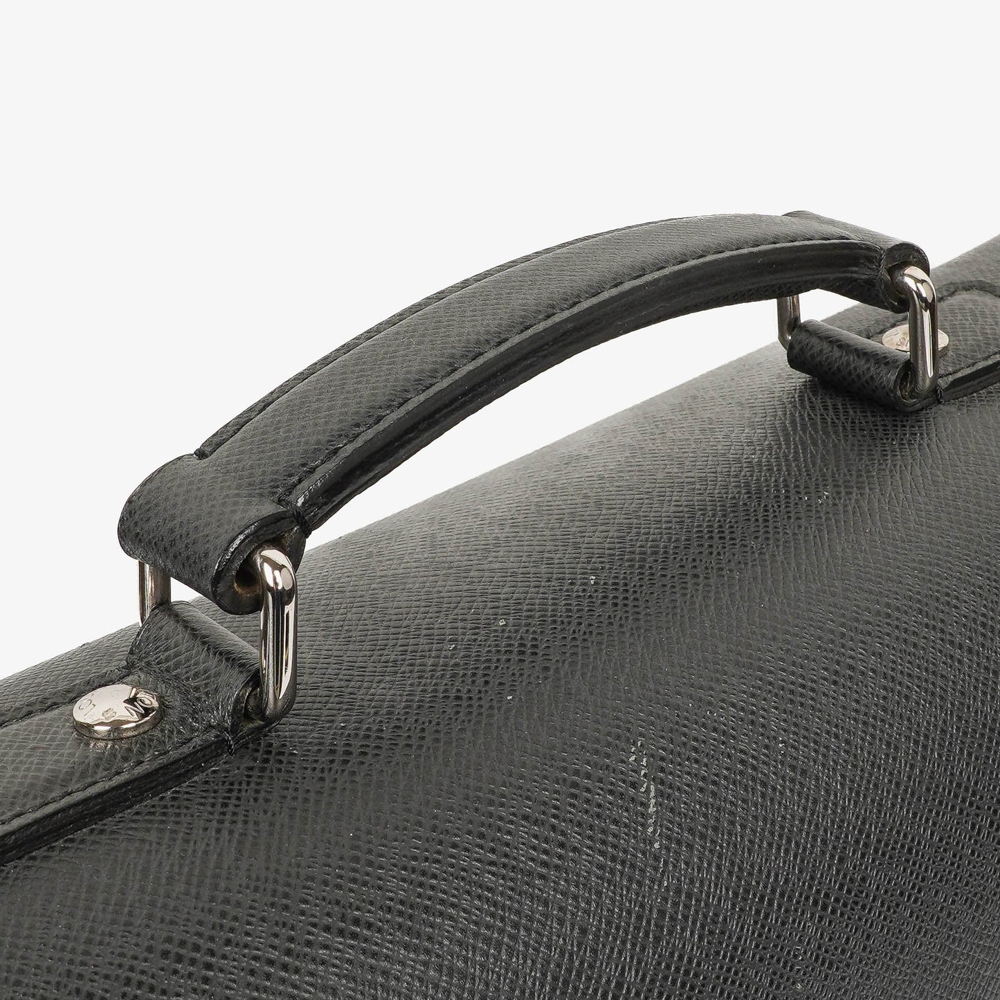 Louis Vuitton Anton Taiga Leather Briefcase Bag