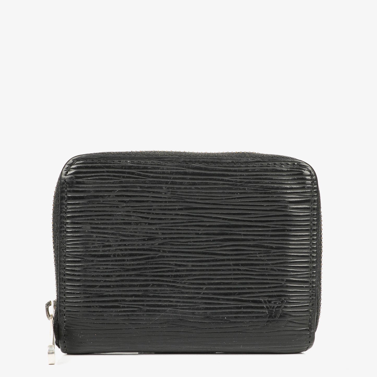 Louis Vuitton Zippy Black Epi Leather Coin Purse.