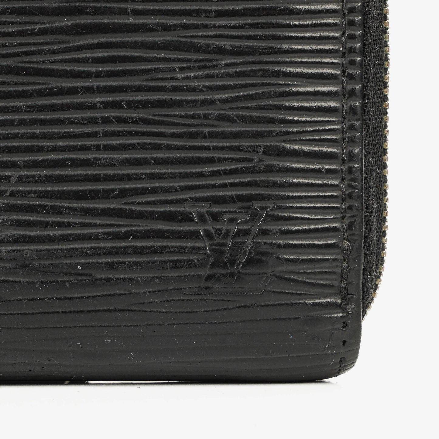 Louis Vuitton Zippy Black Epi Leather Coin Purse.