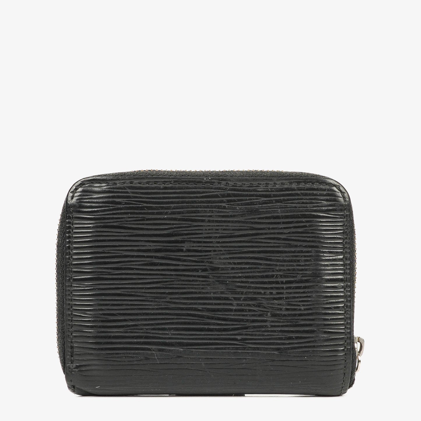 Louis Vuitton Zippy Black Epi Leather Coin Purse.