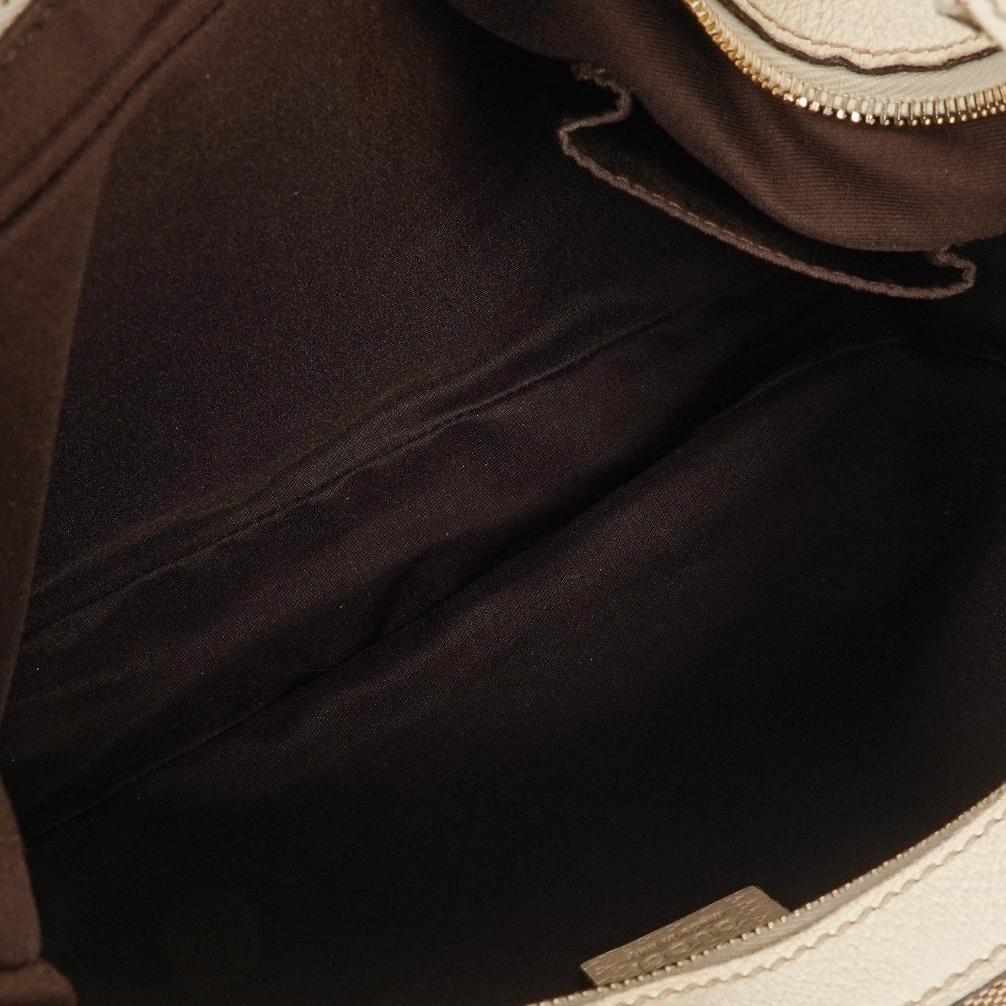Gucci Charmy Beige GG Canvas Hobo Bag