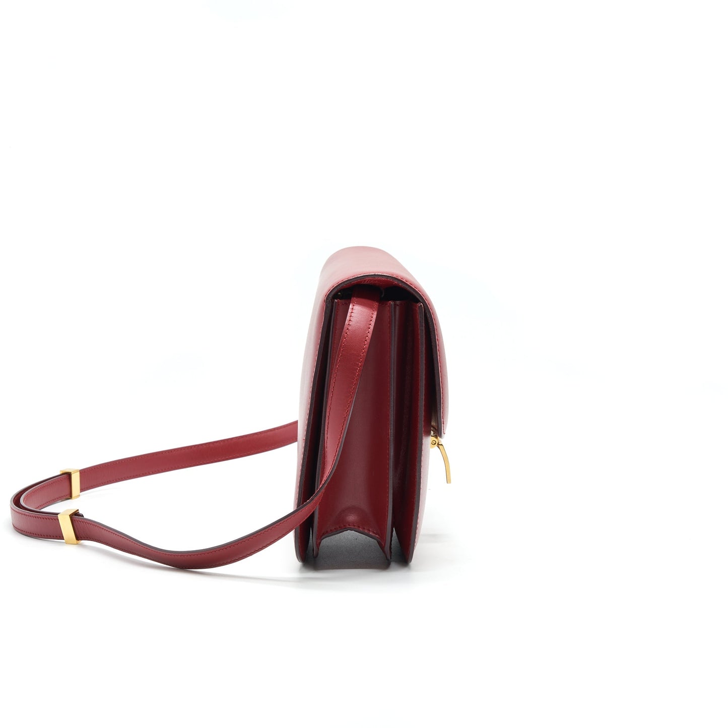 Celine Medium Classic Purse Red with