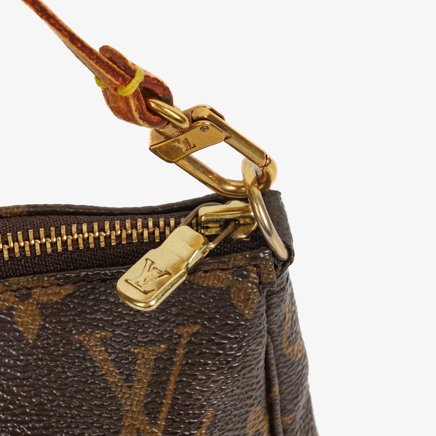 Louis Vuitton Pochette Accessoires Monogram Canvas Clutch Handbag