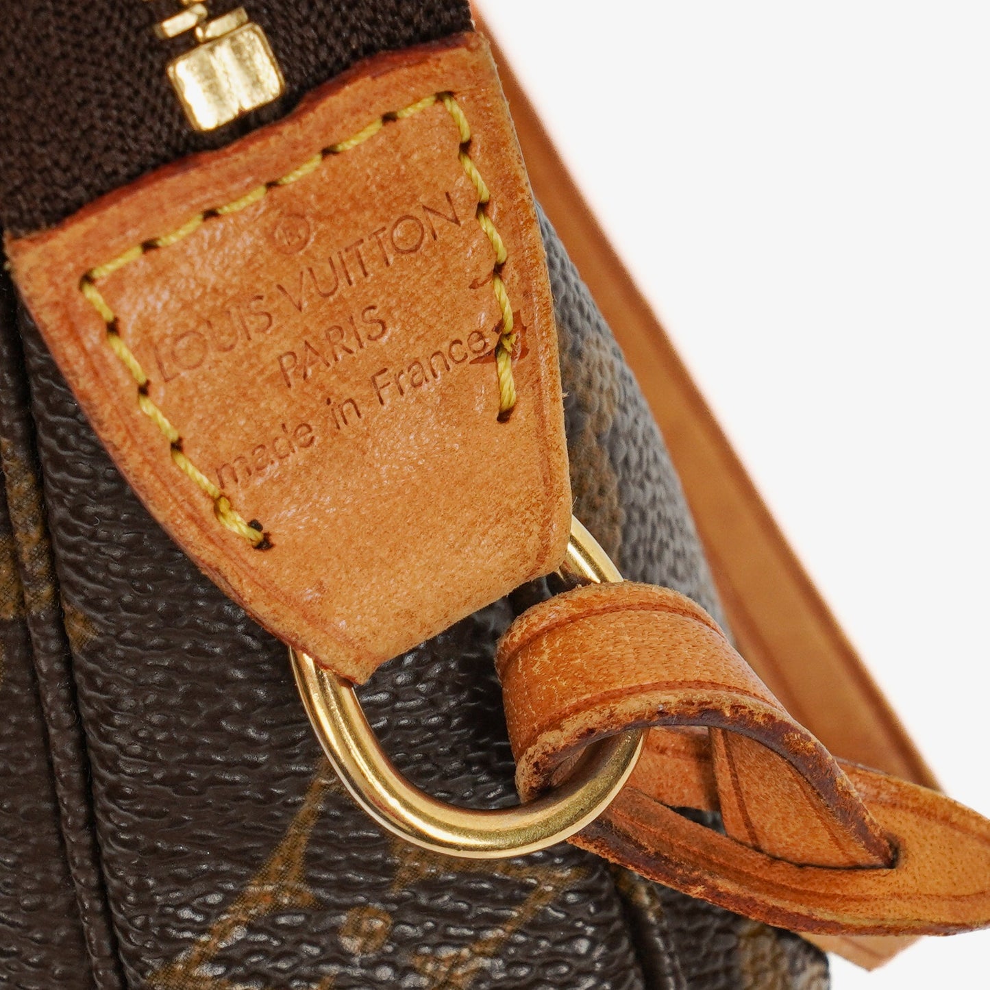 Louis Vuitton Pochette Accessoires Monogram Canvas Clutch Handbag