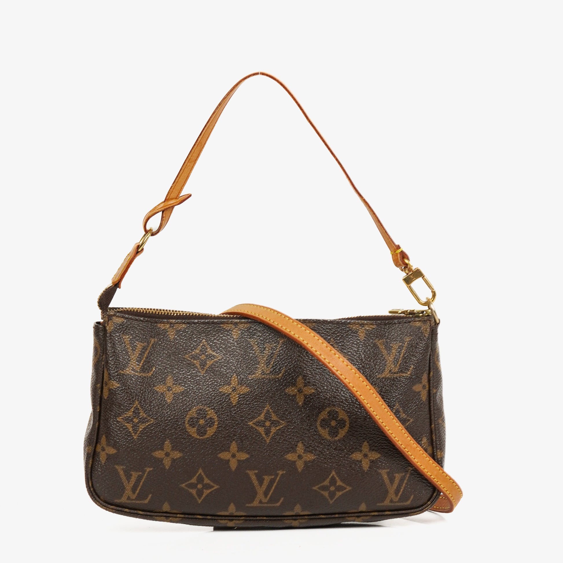 Louis Vuitton Pochette Accessoires Monogram Canvas Clutch Handbag