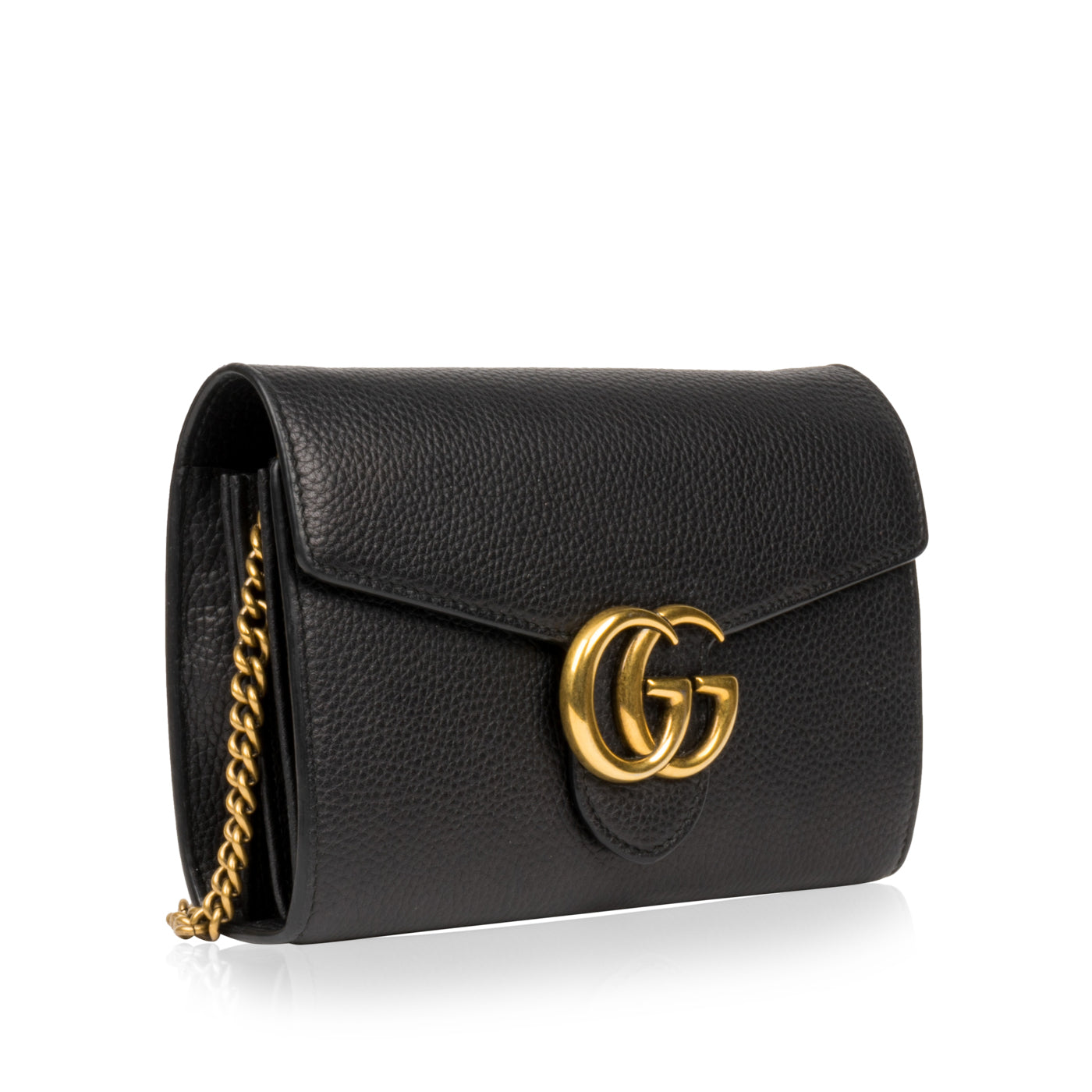 Gucci Chain Leather Crossbody