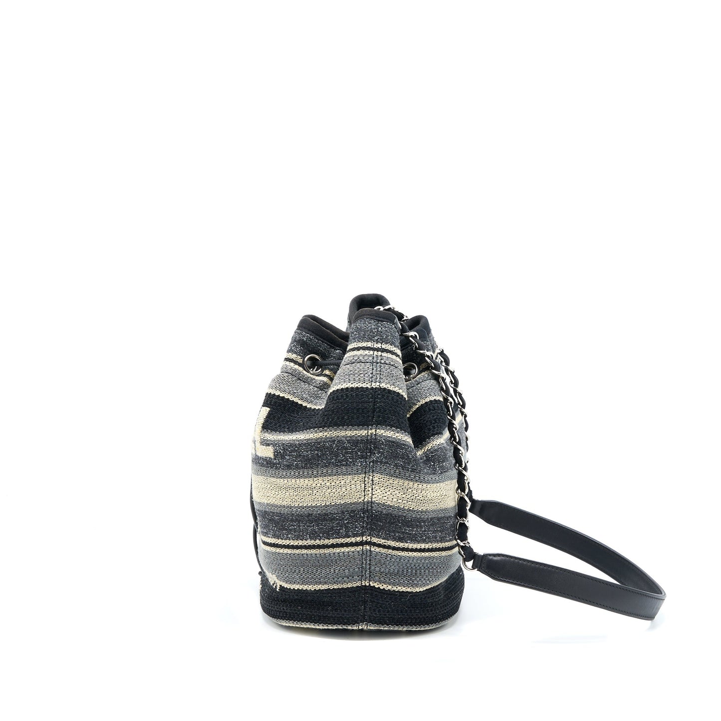 Chanel Rue Camborne Bucket Bag Fabric Multicolour