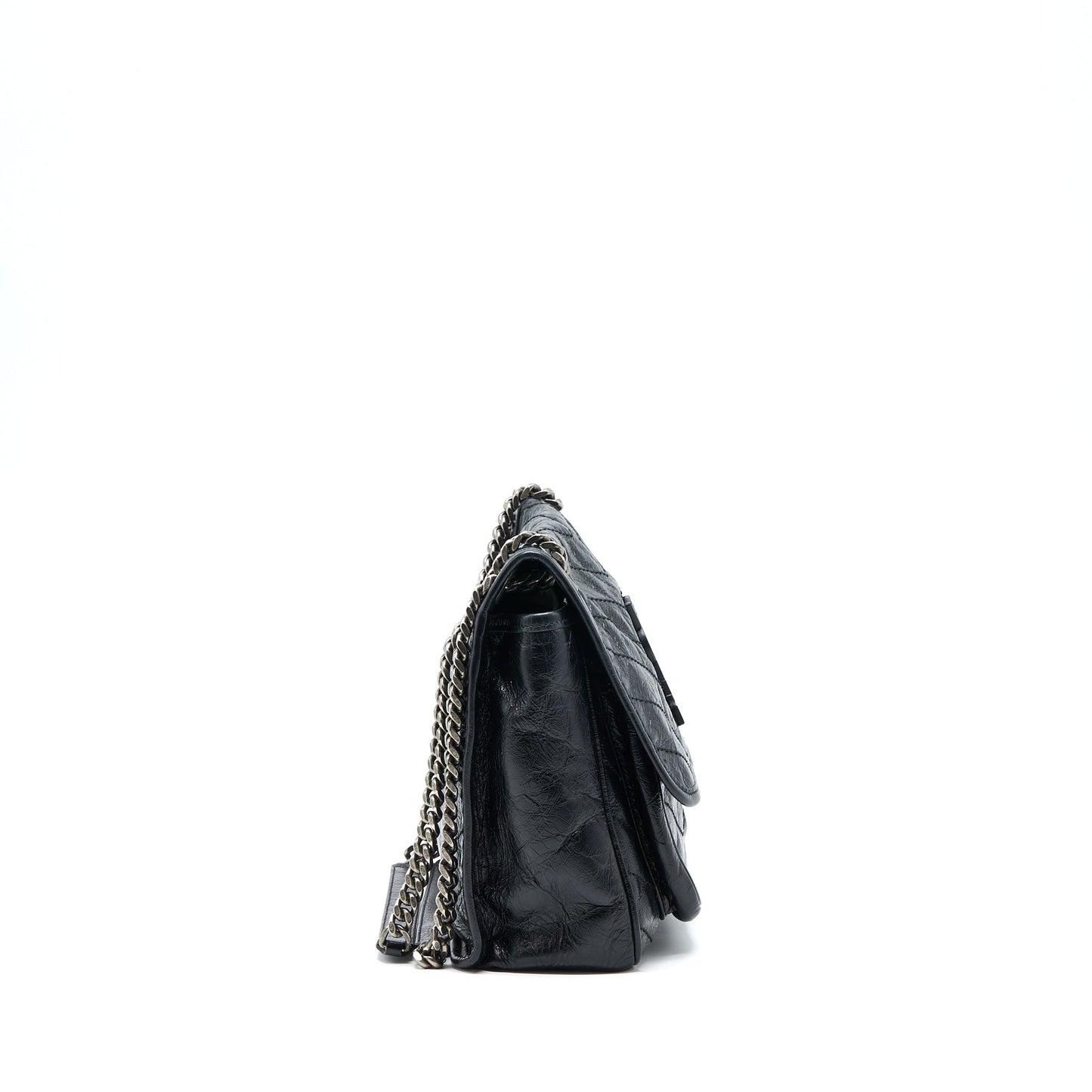 Saint Laurent/ Medium Niki Purse Calfskin Black