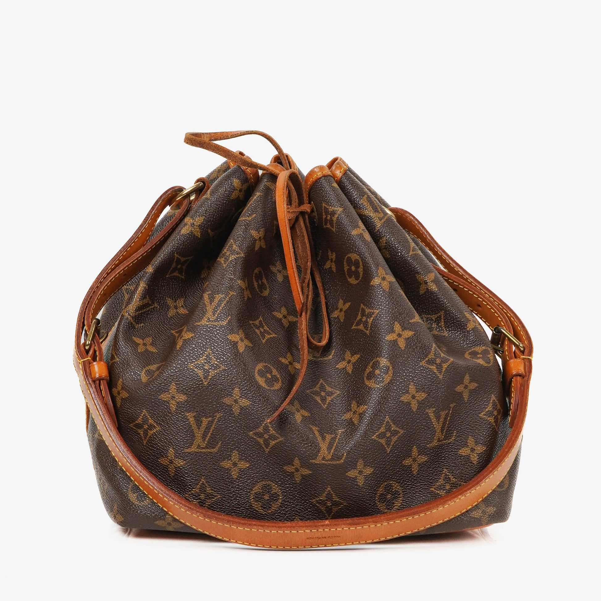 Louis Vuitton Petit Noe Monogram Canvas Shoulder Bag