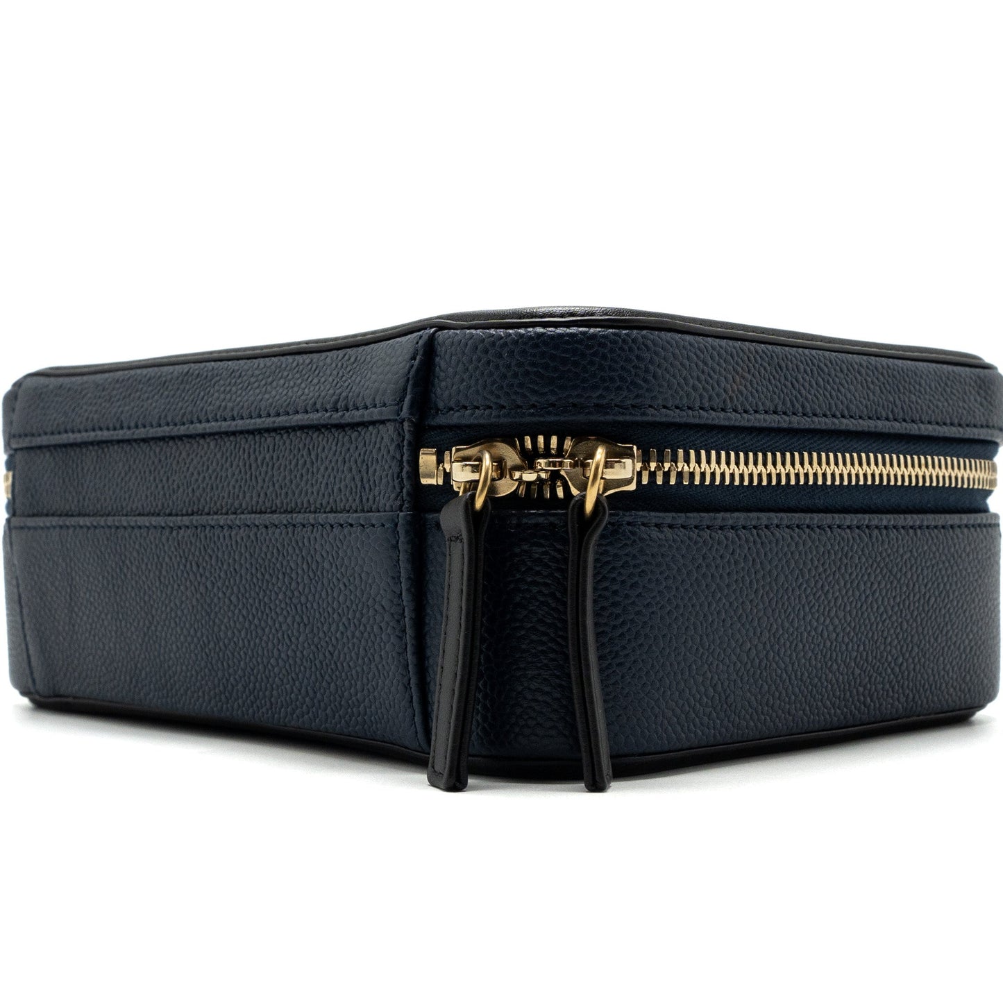 Chanel Filigree Camera Bag Caviar Dark Blue/ Black