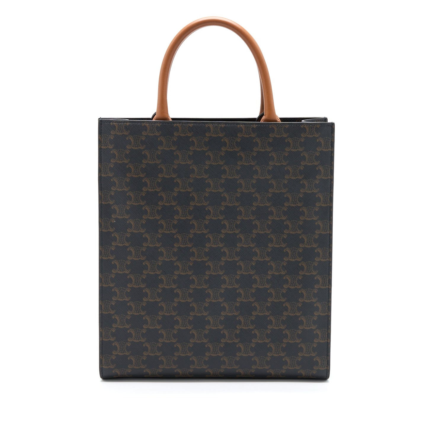 Luxury CELINE Vertical Cabas Triomphe Canvas