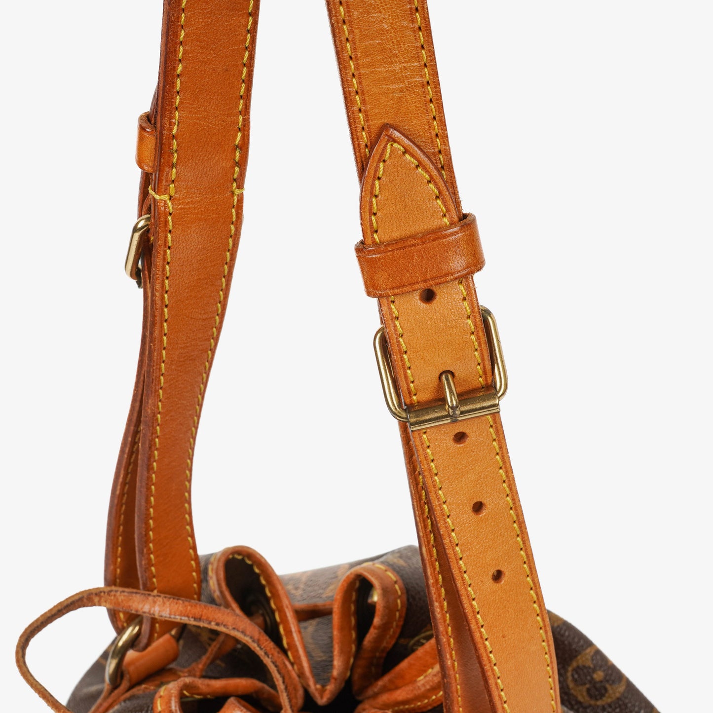 Louis Vuitton Petit Noe Monogram Canvas Shoulder Bag