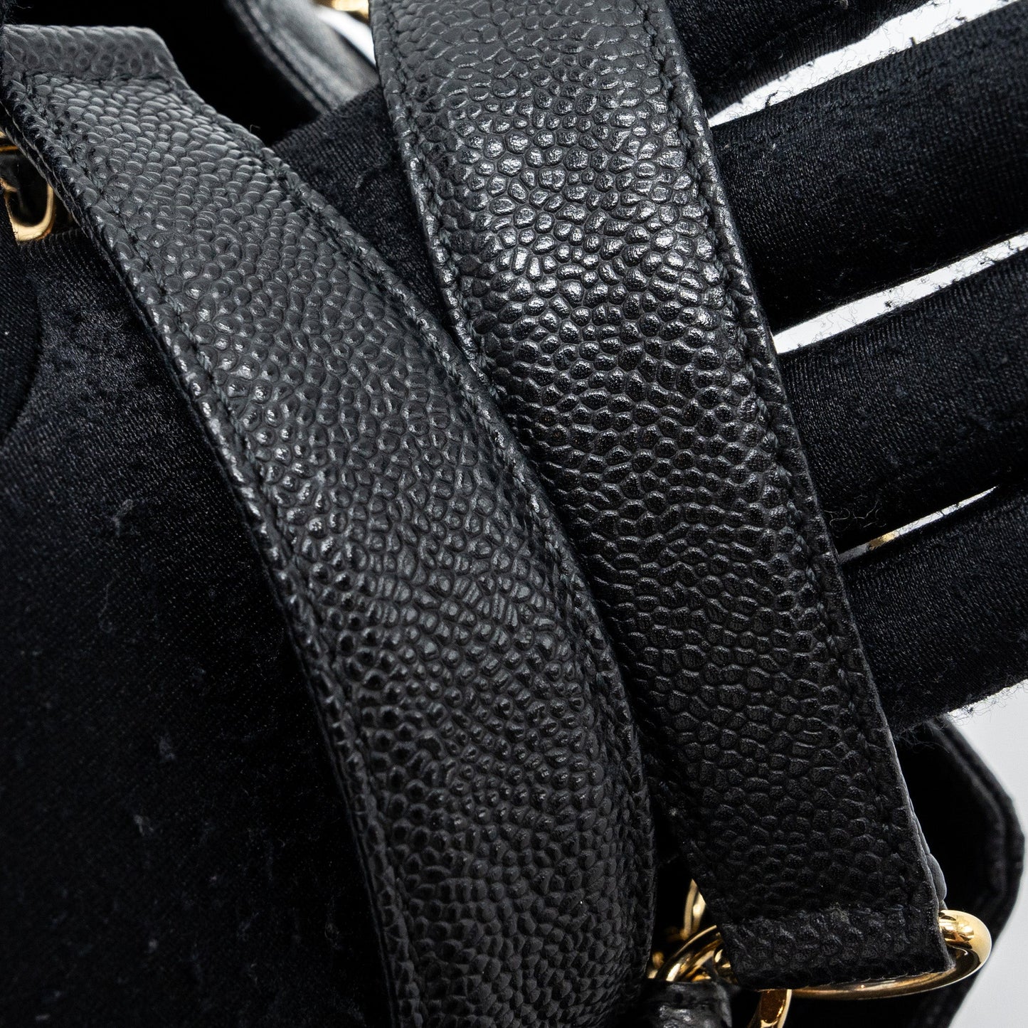 Chanel Grand Shopping Tote bag PM Caviar Black