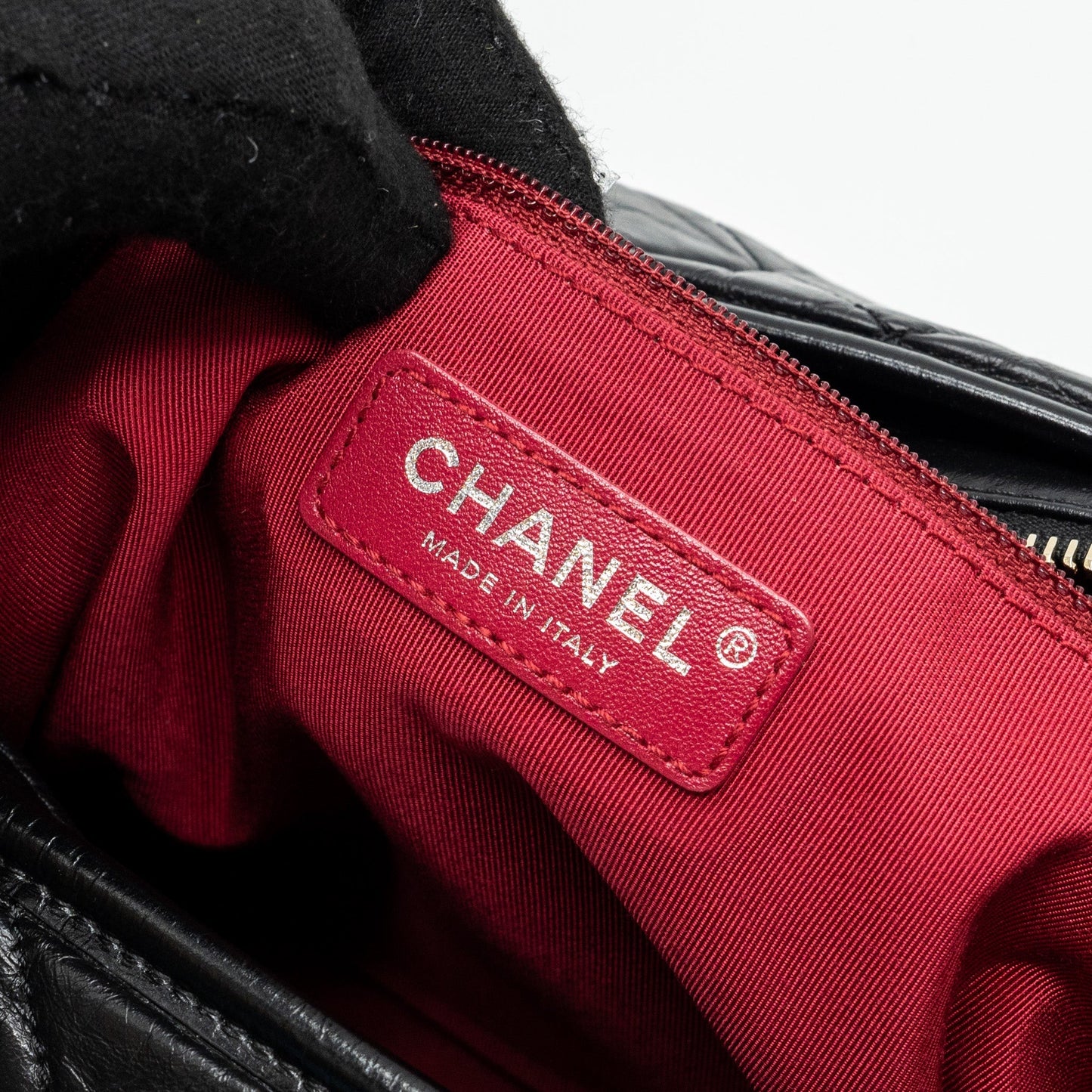 Chanel Maxi Gabrielle Hobo Bag Calfskin Black Multicolour Hardware