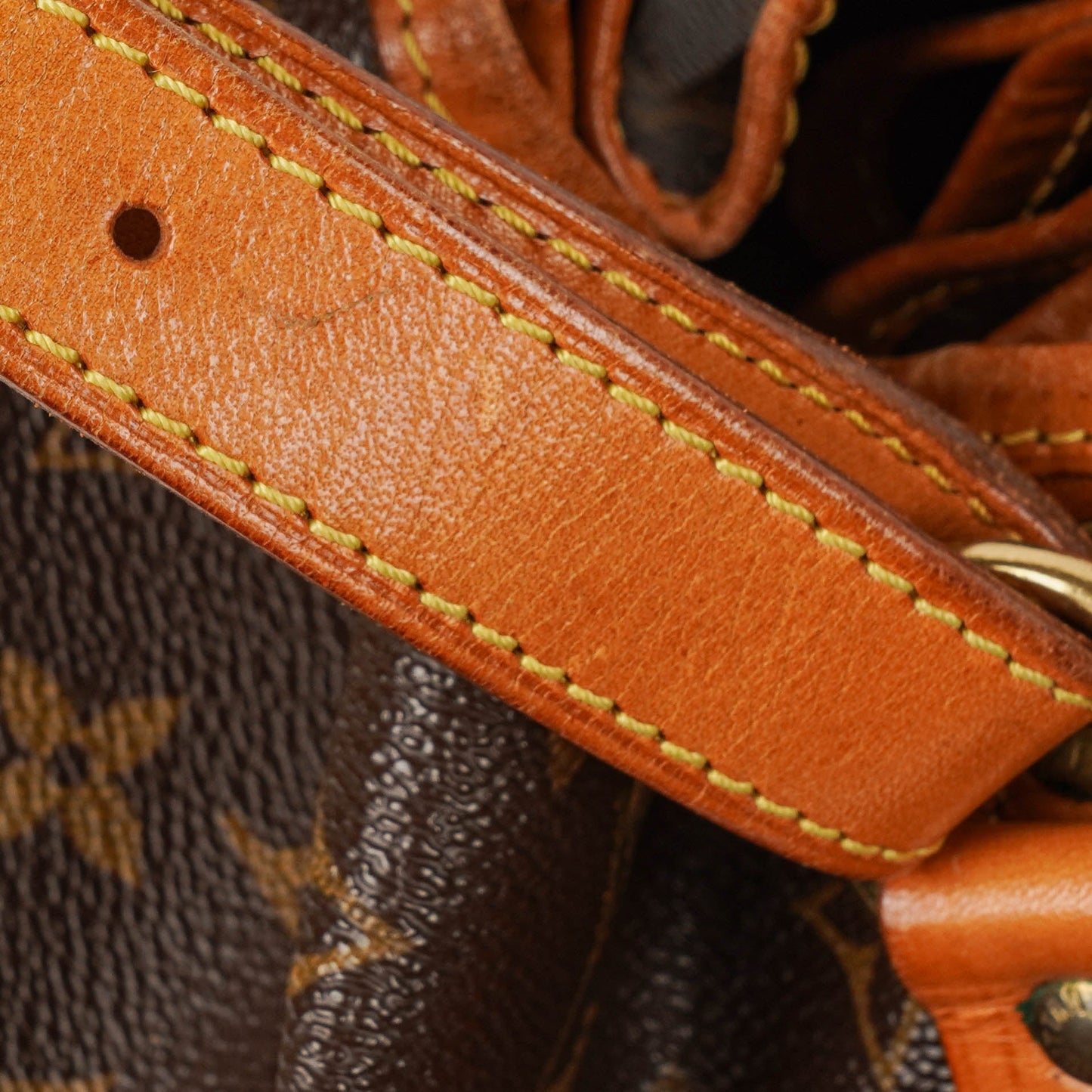 Louis Vuitton Petit Noe Monogram Canvas Shoulder Bag