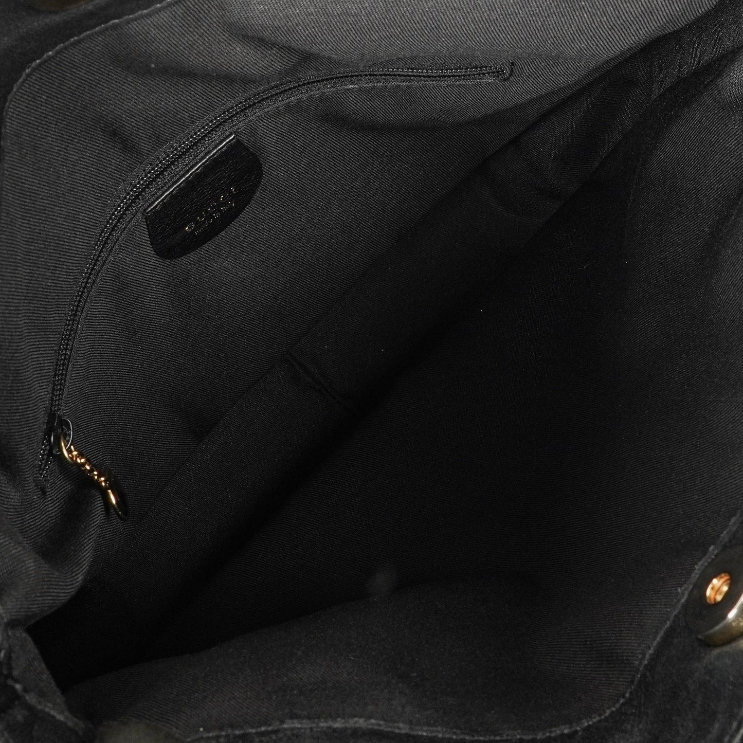 Gucci Bamboo Top Handle Black Leather Hobo Bag