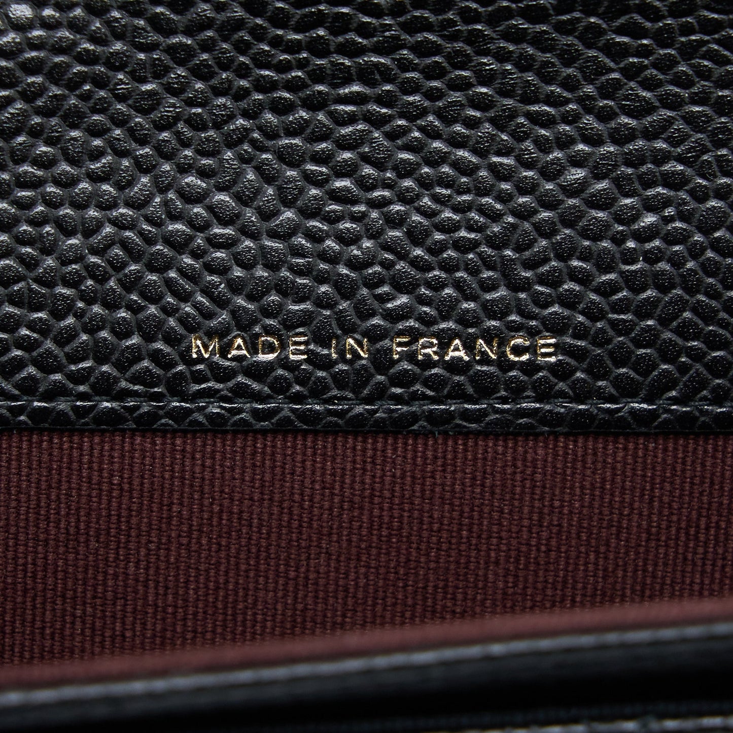 Chanel Classic Flap Cardholder Caviar Black