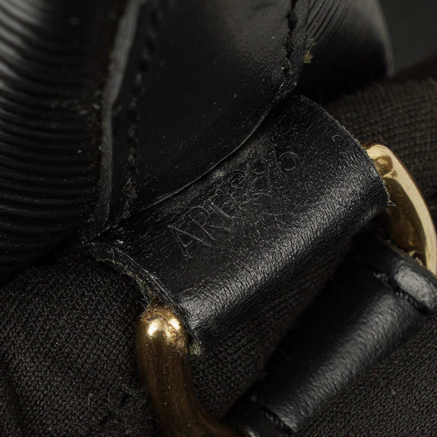 Louis Vuitton Petit Noe Black EPI Leather Shoulder Bag