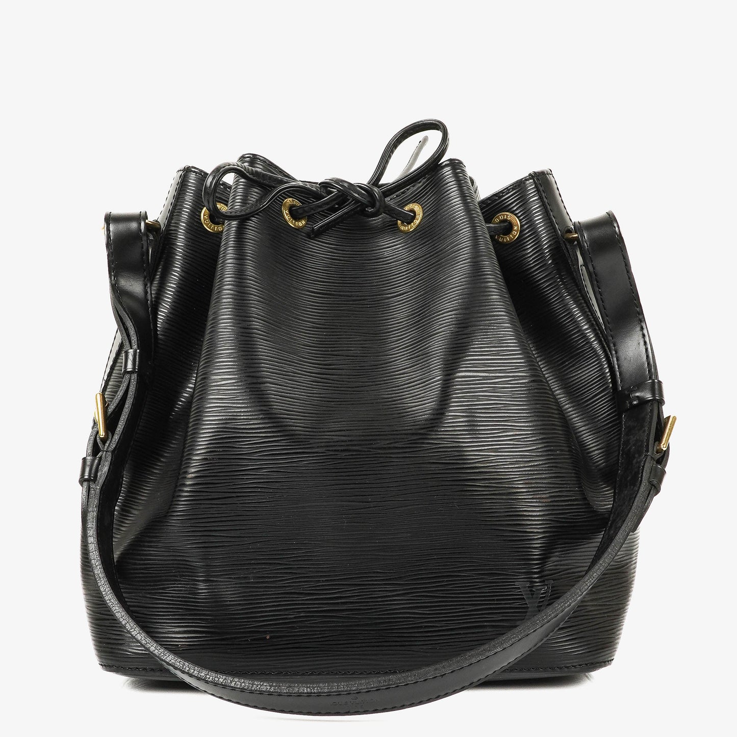 Louis Vuitton Petit Noe Black EPI Leather Shoulder Bag